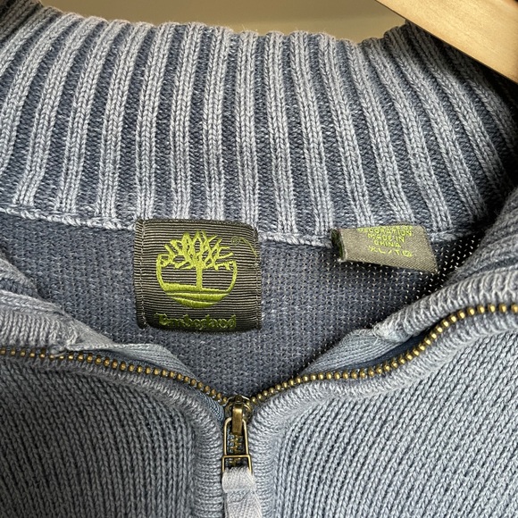 Timberland Cropped Quarter Zip - Picture 3 of 3